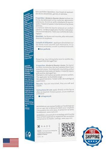 Bálsamo labial Bioderma Atoderm - Bálsamo labial hidratante y nutritivo para seco, Cha Foto 3 de 4