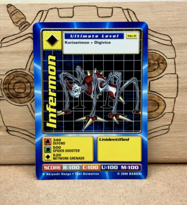 Infermon Mo-11 | Digimon the Movie Promo Card | Digi-Battle Series ...