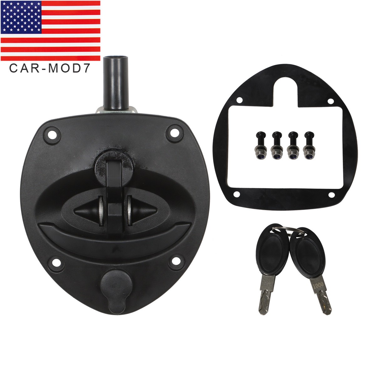 Door Latch T-Handle with 2 Keys For Cummins Kohler Generator 0406