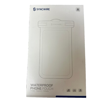 Syncwire Waterproof Phone Case,  Universal IPX8 Waterproof Phone Pouch(NEW)