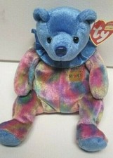 Ty Beanie Babies- New September Happy Birthday Bear- MWMTs Ruffle Collar 5.5"