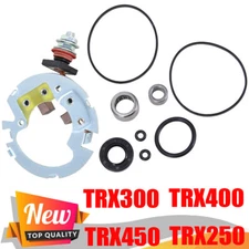 For Honda Recon Rancher TRX 250 300 350 400 500 Starter Brush Plate Rebuild Kits