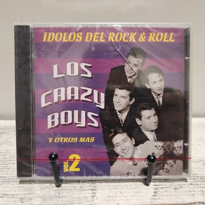 Los Crazy Boys Idolos Del Rock & Roll Vol 2 Y Otros Mas Spanish Cd NEW SEALED