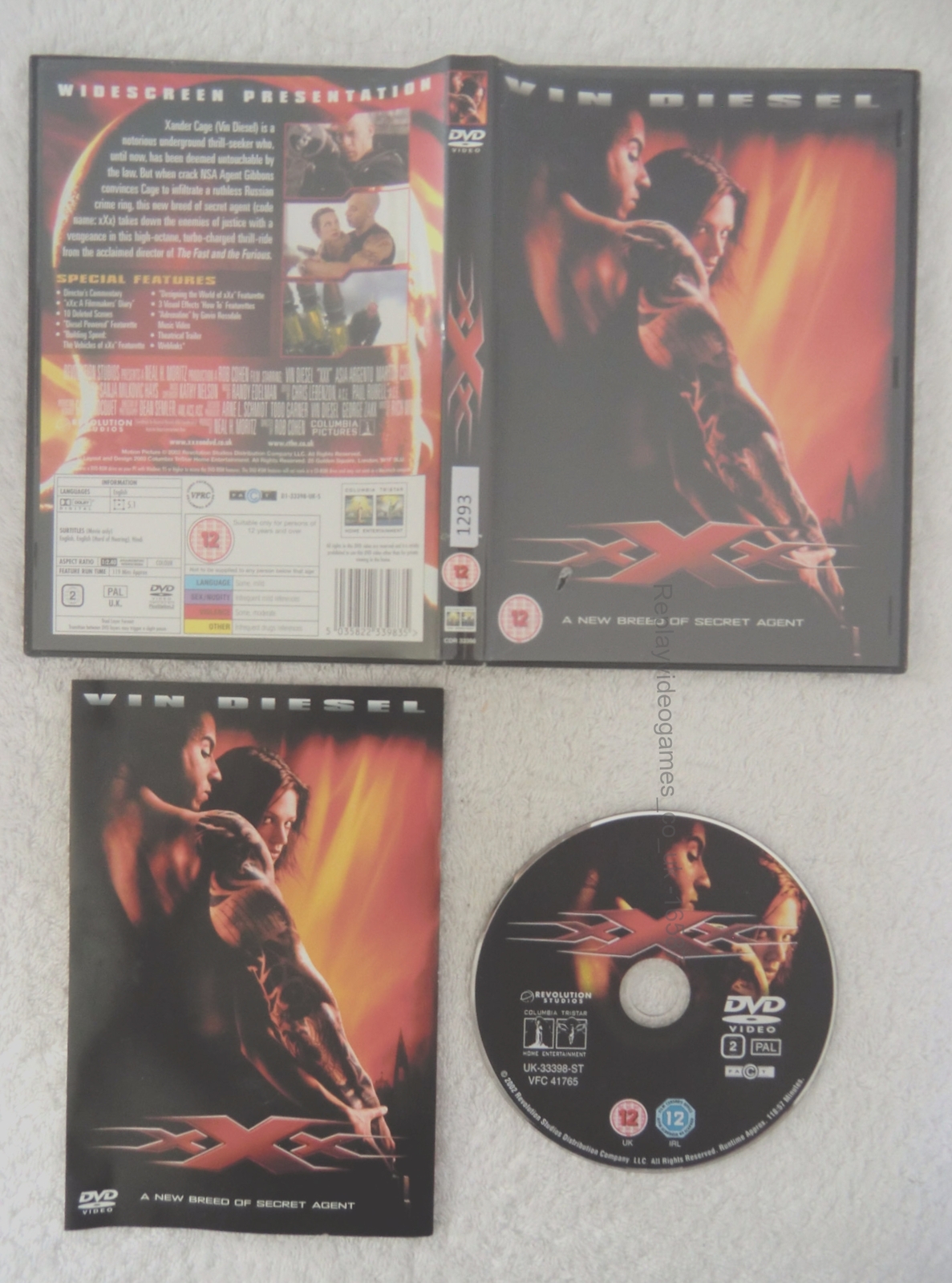 16587 DVD - xXx  2003  CDR33398
