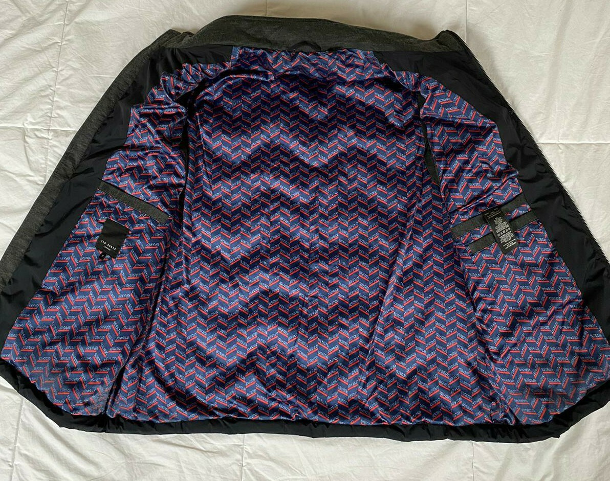 TED BAKER Hobart Quilted White Duck Down Gilet Vest M… Gem