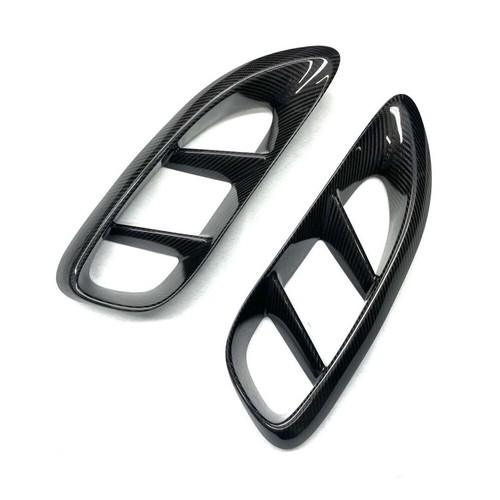 Real Carbon Fiber Side Air Scoop Vents intakes Trim For porsche 718 Exterior - Picture 3 of 5