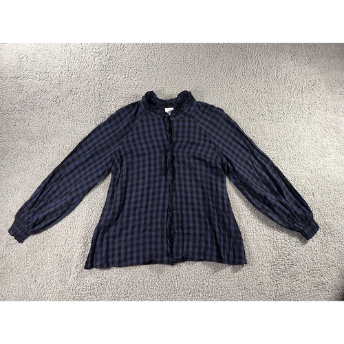 Chemise CAbi Aberdeen - Taille S (Small) - Vichy Bleu Et Noir - Neuf Avec étiquettes (NWT)