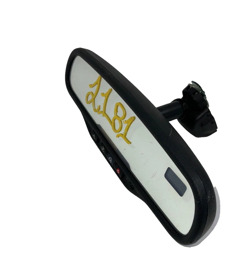 Внутреннее зеркало заднего вида 2008 SAAB 9-7X с автоматическим затемнением от оригинального производителя E11015322 - Изображение 2 из 4