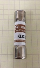 BUSSMANN KTK15 - LITTELFUSE 0KLK015 (KLK15) 15 AMP FAST ACTING FUSE
