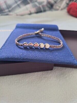 Monica Vinader Silver Linear Solo Diamond Cord Friendship Bracelet | Liberty