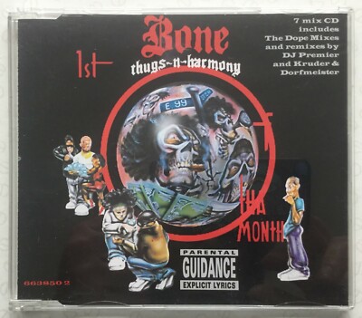1st of tha Month by Bone Thugs-n-Harmony (1995, 7 tracks, CD single) near NEW 