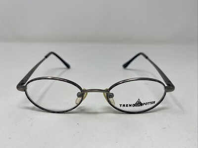 Trend Spotter 18 Antique Silver/Gray Demi 40-16-130 Eyeglasses Frame 9707