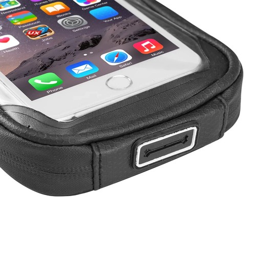 New Bike Front Frame Bag Bicycle Top Tube Handlebar Phone Bag Double Zipper Bag - Picture 6 of 7