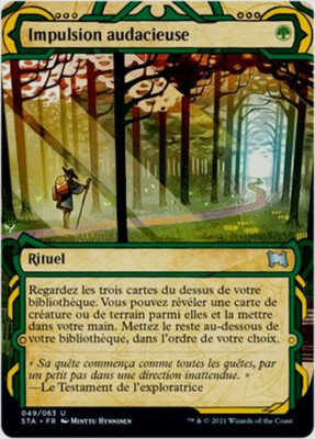 MTG Magic STA Mystical Archive FR - Adventurous Impulse/Impulsion audacieuse