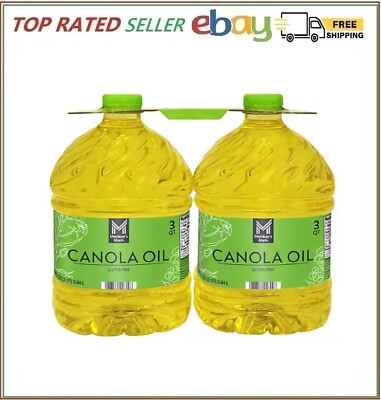 Member's Mark Canola Oil 192 fl oz Bulk Cooking Frying Oil.