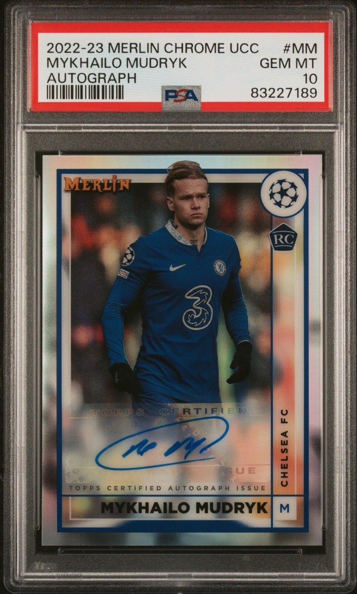 22-23 Topps Merlin LARSSON 直筆サインカード Auto 22-23 Topps