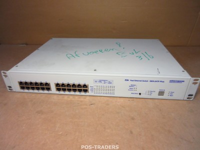 HIRSCHMANN GES-24TP PLUS - 24 x 10/100BASE-TX Network Switch GESXM-MGMNT CARD