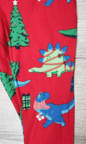 Wondershop Christmas Kids Sz 4 Pajama Pants Sleep PJ Pants Dinosaur - Picture 2 of 3