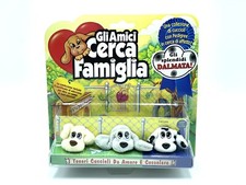 Vintage 90s Pound Puppies Mini Lot 3Dalmatian On Retail Card New Sealed AS