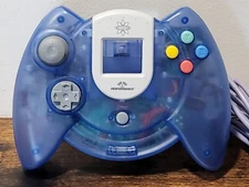 Rare Sega Dreamcast Astro Pad See Through Blue Controller by Performance