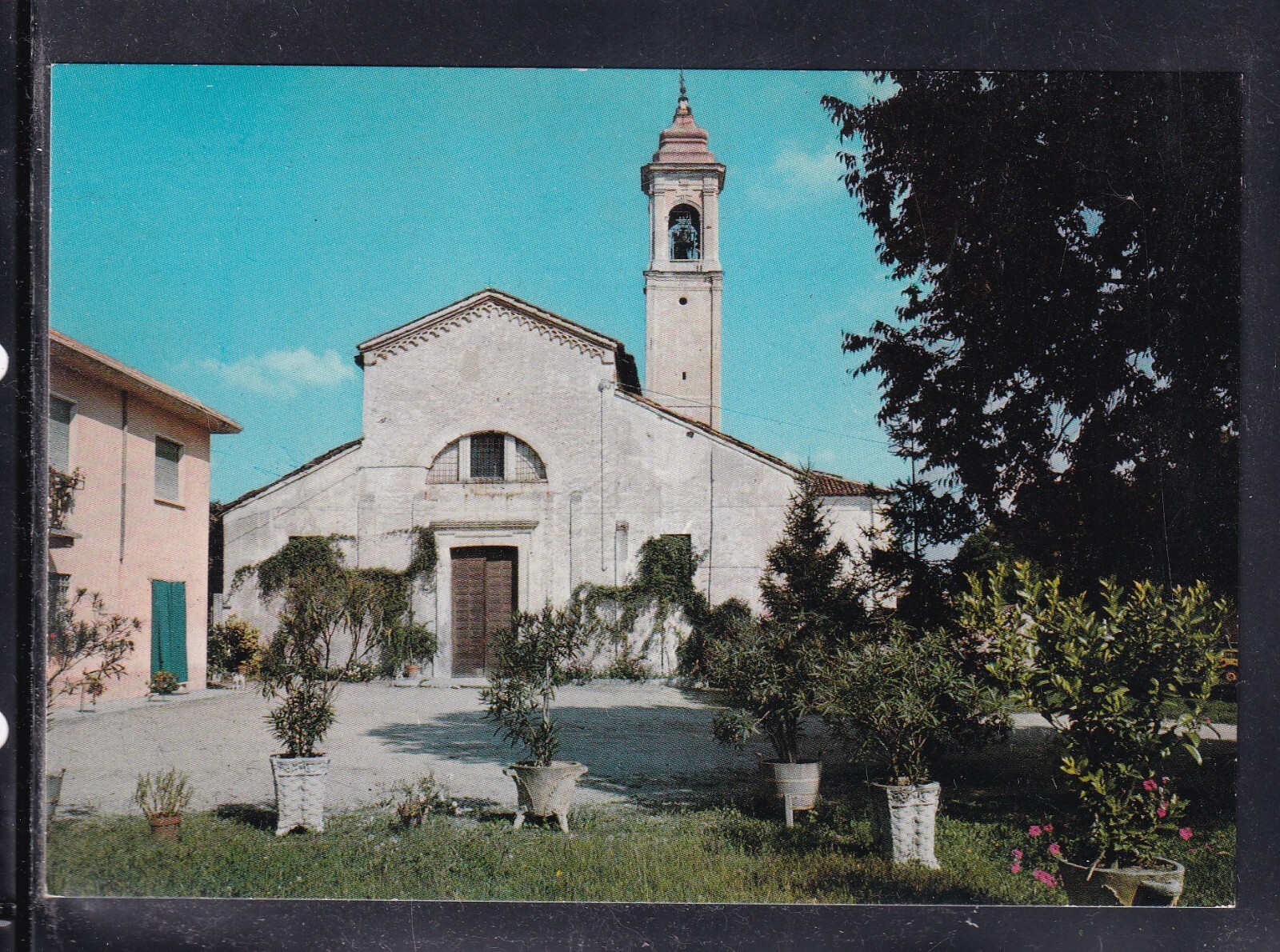 Cartolina Gambolò Chiesa di S. Eusebio CF746