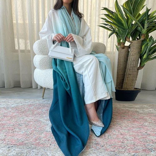 Cárdigan Caftán Abierto Kimono Abaya Mujeres Musulmanas Modesto Vestido Largo Maxi Bata Dubai - Imagen 10 de 27