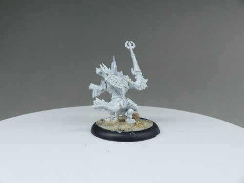 Warhammer Hordes, lizard, lezard, metal rask, harpon harpoon, sahuagin murloc - Bild 2 von 3