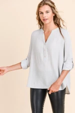 Maggie Dobby Button Down Shirt