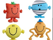 MR MEN SMALL PLUSH CHARACTERS - PLEASE CHOOSE - ONE SUPPLIED  **NEW**