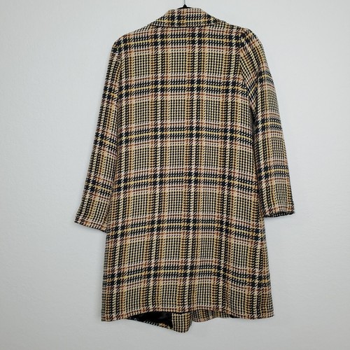 Eva Franco Womens Double Breasted Blazer Jacket Size XS Houndstooth FLAW READ - Picture 8 of 13