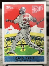 David Ortiz 2025 Topps Shoebox Treasures Andy Friedman Stamp /99 #86 Red Sox