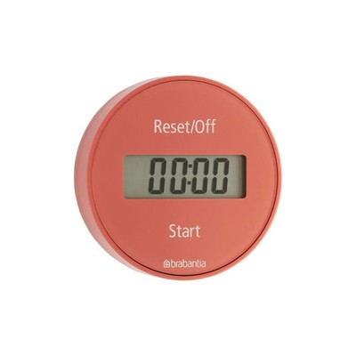 Brabantia Tasty+ magnetischer Küchentimer, Terrakotta-Rosa