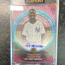 Bowman 2022 Inception Prospect Auto Roderick Arias Yankees Fuchsia Foil /75