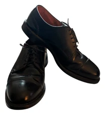 Allen Edmonds Mens Fairgate Oxford Dress Shoes Black Cap Toe Lace Up 9.5 D