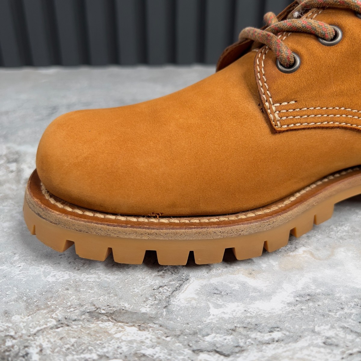 GUCCI Marland Combat Boots Brown Nubuck Timberland 9.5 US or 39.5