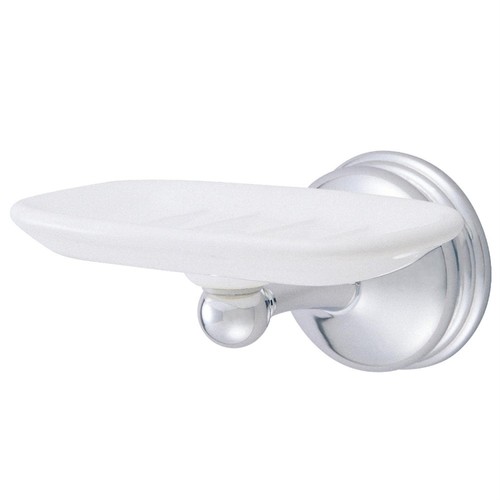 BA1165C Vintage Wall-Mount Soap Dish Holder, 5-3/8'' (L) x 4-3/4'' (W) x 2-13...