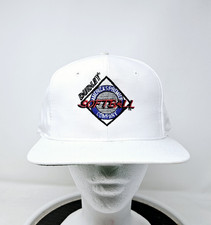 VINTAGE 90s Softball Snapback Hat Dudley Sports Outdoors
