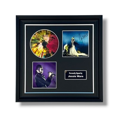 Jessie Ware Signed Photo & CD Framed & COA Superbloom Poster Autograph Auto
