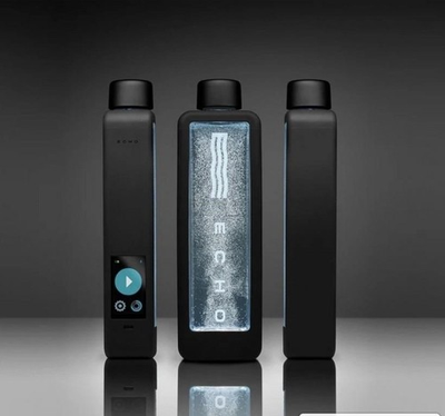 #ad #ad Echo Flask Hydrogen Water Bottle SPE PEM 5.0 8.0 PPM with USB C charging. NIOB $149.99