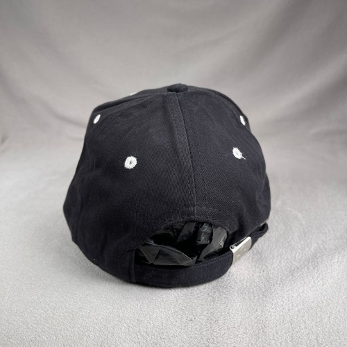 Club 21 Mütze Herren Einheitsgröße schwarz Strapback Baseballkappe bestickt Golf Casino - Bild 3 von 10