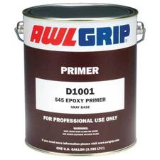 Awlgrip 545 Anti-Corrosive Epoxy Primer GRAY Base Quart D1001/1QTUS Boat Paint