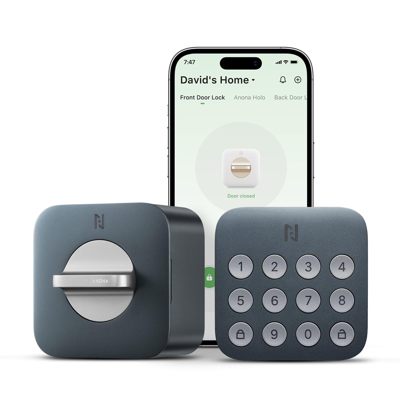 Holo Wi-Fi Smart Lock with Keypad, Keyless Entry Deadbolt Door Lock with App ...-image