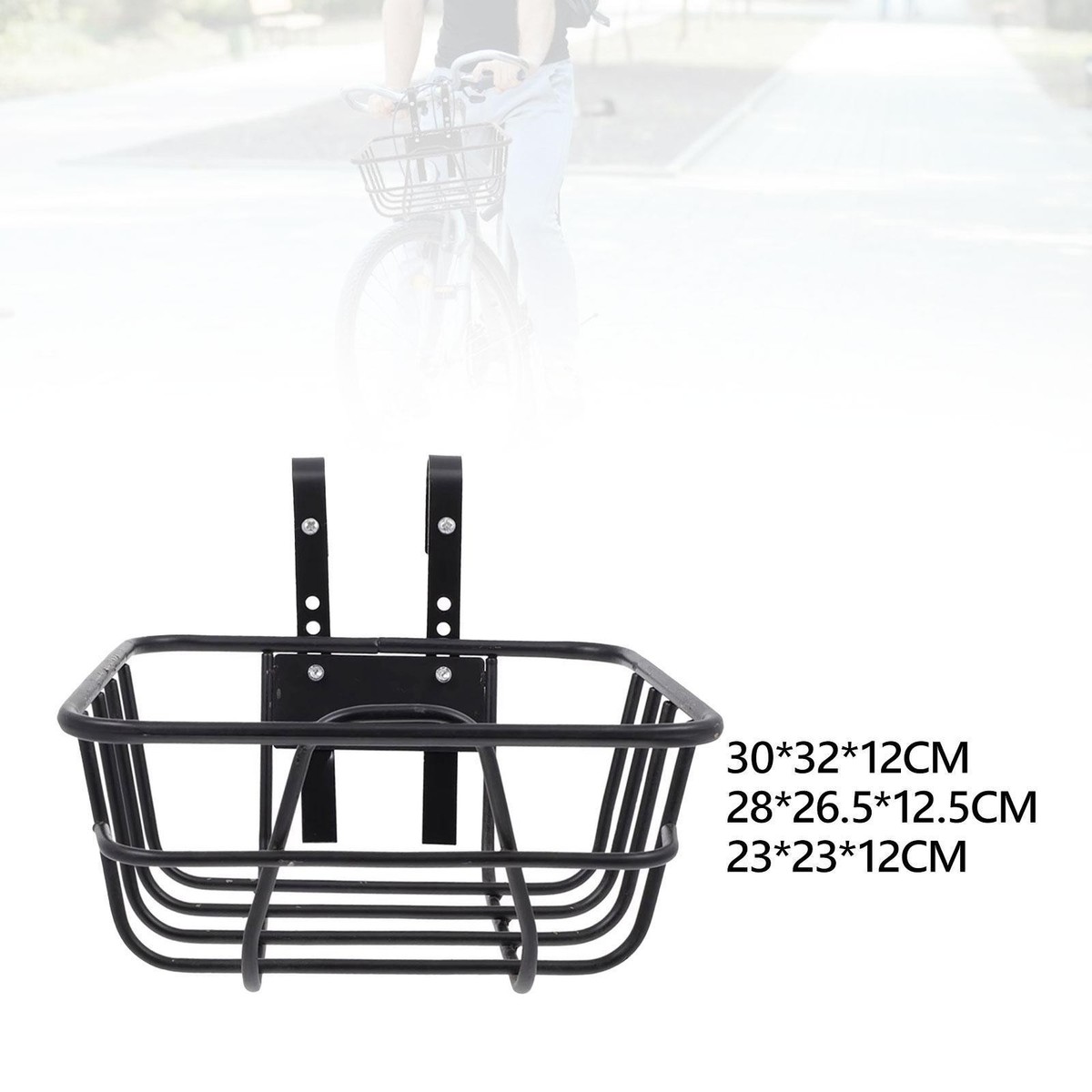 Bicycle Basket, Bike Basket, Metal Bike Pannier Cycling