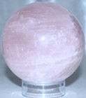 Pretty Rose Quartz Sphere 3.35"/864 Grams — photo 4