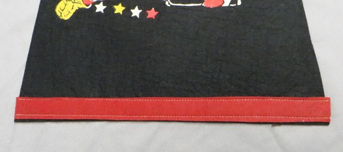 Very Rare Vintage Chicago Black Hawks Full-Size Pennant w/Goalie Image VGC - Picture 5 of 7