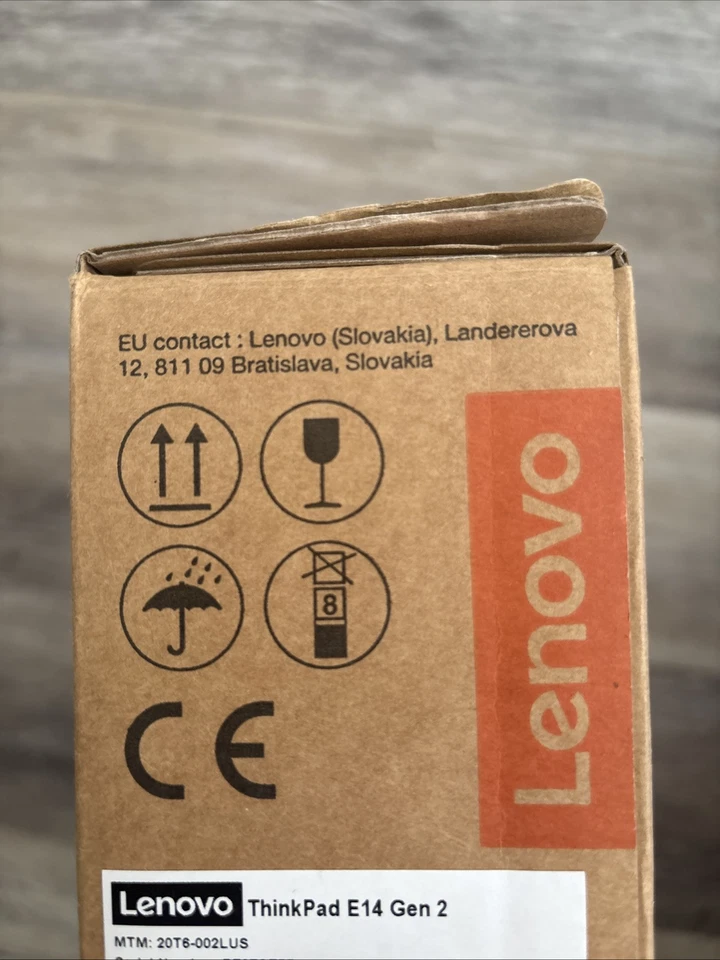 Lenovo ThinkPad E14 2nd Gen 14" AMD Ryzen 5 4500U 8GB 256GB AMD Radeon Windows - Image 2 of 2