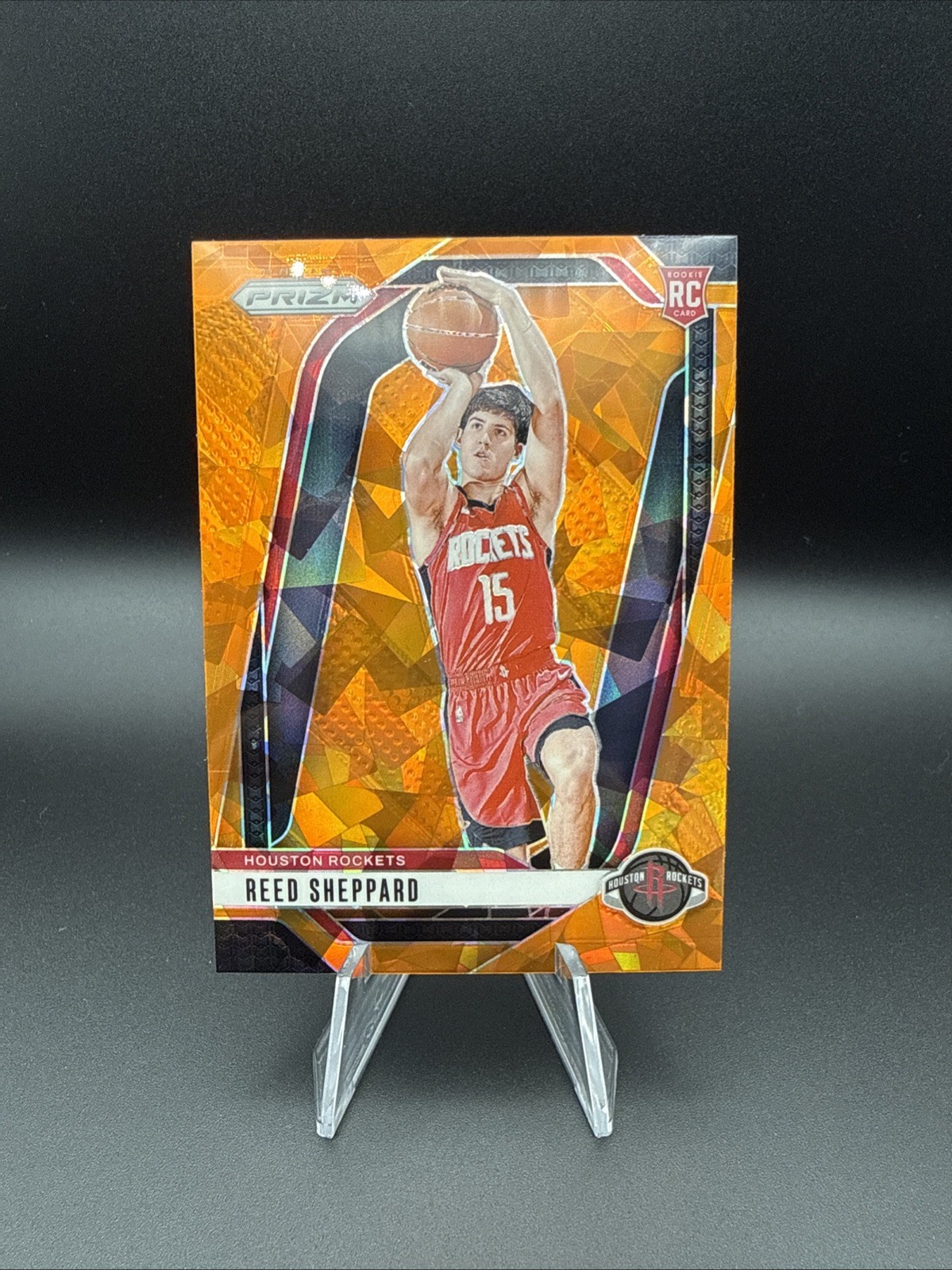 2024-25 Panini Prizm - Reed Sheppard #268 Orange Ice Prizm (RC)