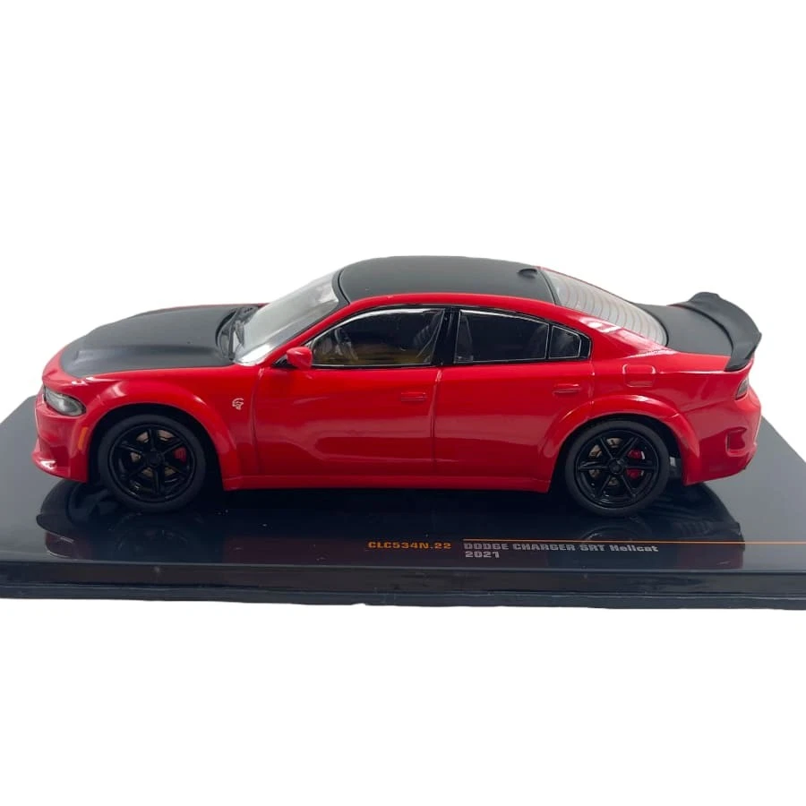 Modellino Auto Ixo Models 1/43 Dodge Charger SRT Hellcat 2021 Red - Immagine 2 di 4