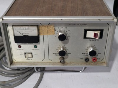 Vintage Fischer SE-4 Blend Epilator Electrolysis Linemaster Pedals TESTED