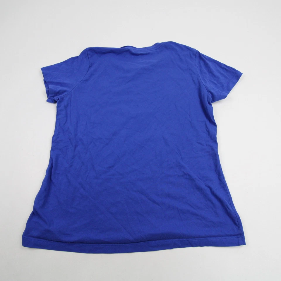 Camisa feminina Duke Blue Devils Nike manga curta azul usada - Imagem 2 de 4